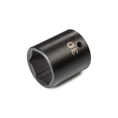 1/2 in. Drive x 30 mm 6-Point Impact Socket