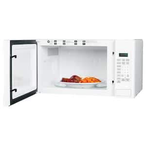 1.4 cu. ft. Countertop Microwave in White