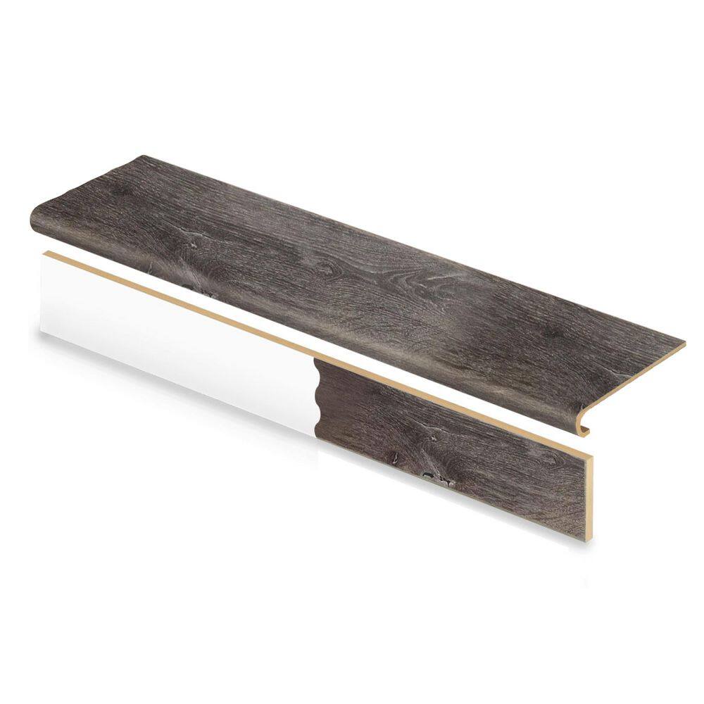 Cap A Tread Dowden Gray Oak 47in.Lx12.15in.Wx1.69in.T Laminate Stair