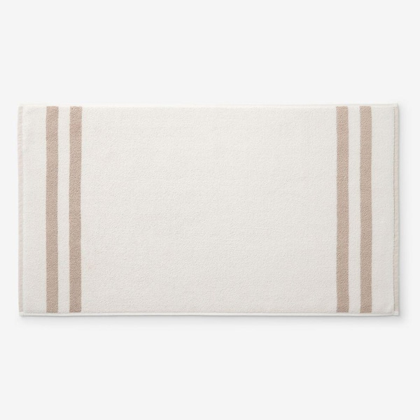 Madison Park Aqua 20 in. x 30 in. Spa Cotton Reversible Bath Mat