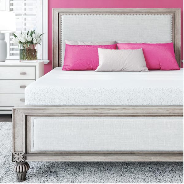 SLEEP OPTIONS Classic 8in. Medium Memory Foam Tight Top California King Mattress