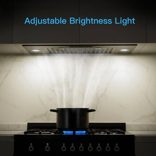 VIKIO 36 in. 900 CFM Convertible Insert Range Hood in Black VIKIO 36 in. 900 CFM Convertible Insert Range Hood in Black