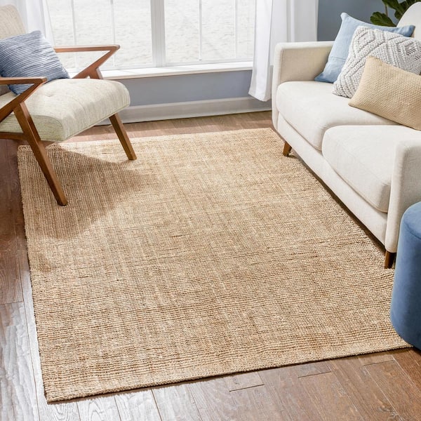 Cotton Area Rug for Living Room  Hand Woven Round Rugs – sweaterpicks