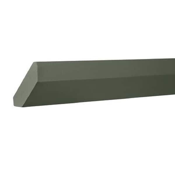 Avondale/Leyton 91.5 in. W x 2.65 in. H Crown Moulding in Fern Green