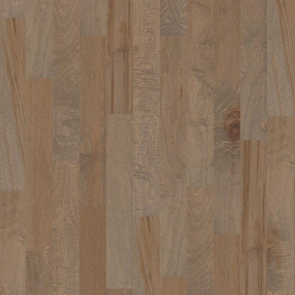 Opulent Sand Maple 3/8 In. T X 5 in. W Tongue and Groove Smooth Engineered Hardwood Flooring (23.66 sq.ft./case)
