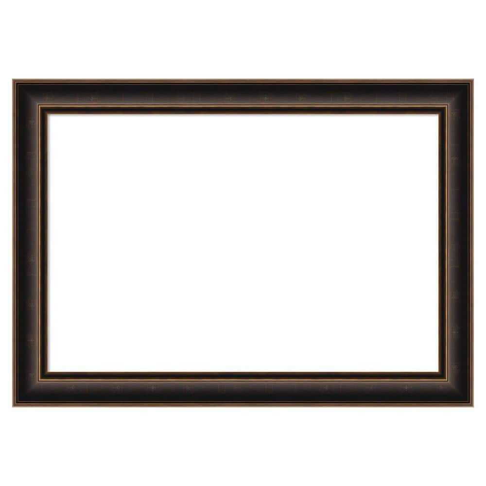 Villa Oil Rubbed Bronze 42 in. x 30 in. Wood Framed Dry Erase Magnetic Memo Board price history on PriceWatchPro