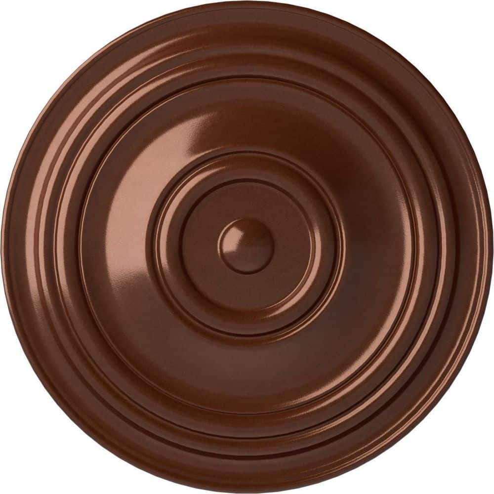 31-1/2 in. x 2-1/2 in. Traditional Urethane Ceiling Medallion (Fits Canopies up to 8-1/4 in.), Copper Penny price history on PriceWatchPro