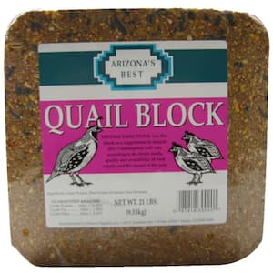 21 lb. Quail Bird Seed Block