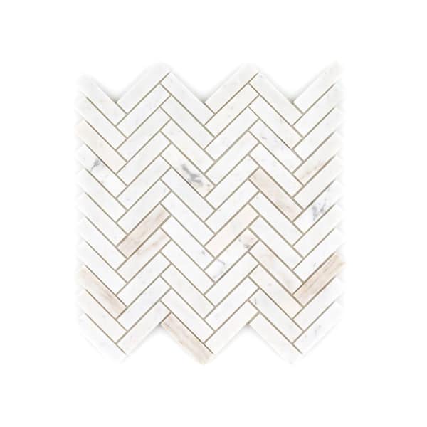 Jeffrey Court Cascade Milky Veil White 10.875