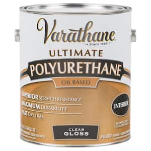 1 gal. Clear Gloss 275 VOC Oil-Based Interior Polyurethane (2-Pack)