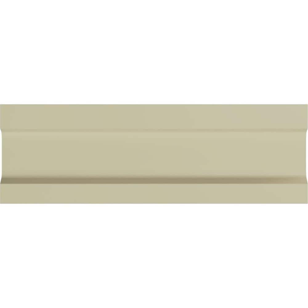 Ekena Millwork Bedford 3.625'' H x 94.5'' W x 1.25'' D Urethane Chair Rail