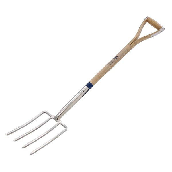 Pedigree Pedigree 32 in. Ash Handle Stainless Steel Digging Fork