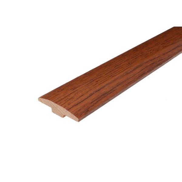 ROPPE Solid Hardwood Isthmus 0.28 in. T x 2 in. W x 78 in. L T-Molding