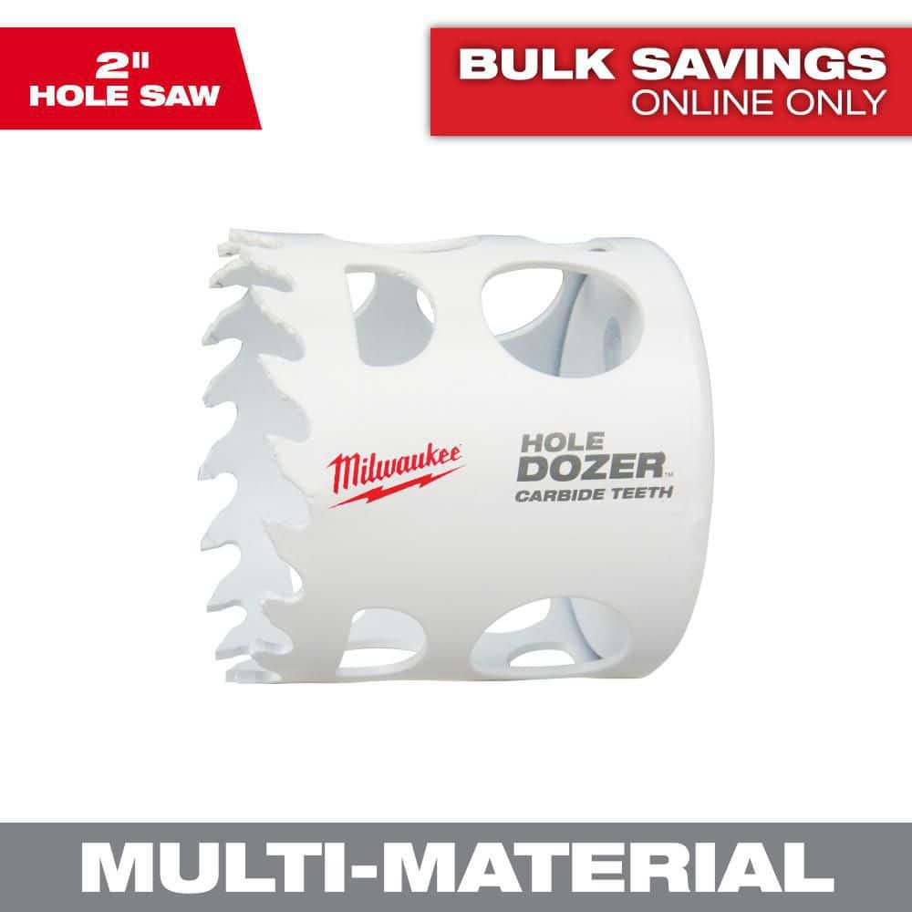 Milwaukee 2 in. Hole Dozer Carbide Hole Saw 49-56-0720 - The Home