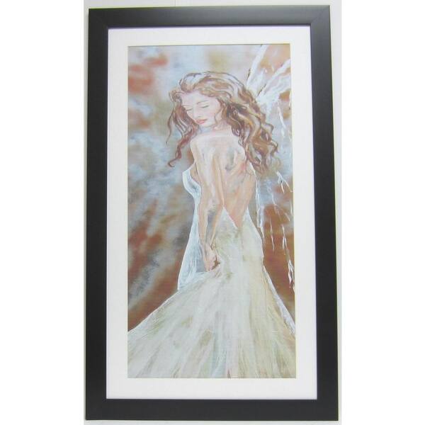 Unbranded 21 in. x 44 in. Limited Hand Signed & Numbered Summer Beauty Art by Tammie Rosen Framed Wall Art