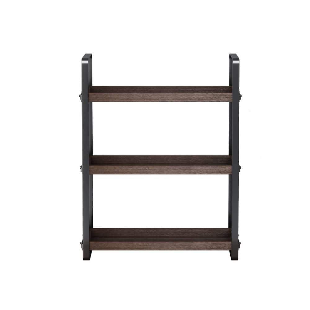 Brown Countertop Bathroom Counter Tray Cosmetic Vanity Organizer with 3-Tier Shelves, Space-Saving Makeup Shelf price history on PriceWatchPro