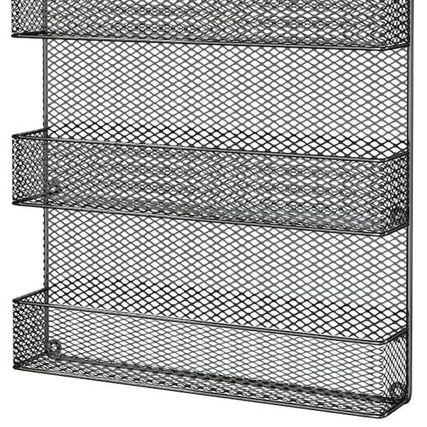 NEX 2-Tier Spice Rack Countertop Shelf for Kitchen Spice Jars Storage  Organizer Wall-mounted Storage Blue (NX-DB050D)