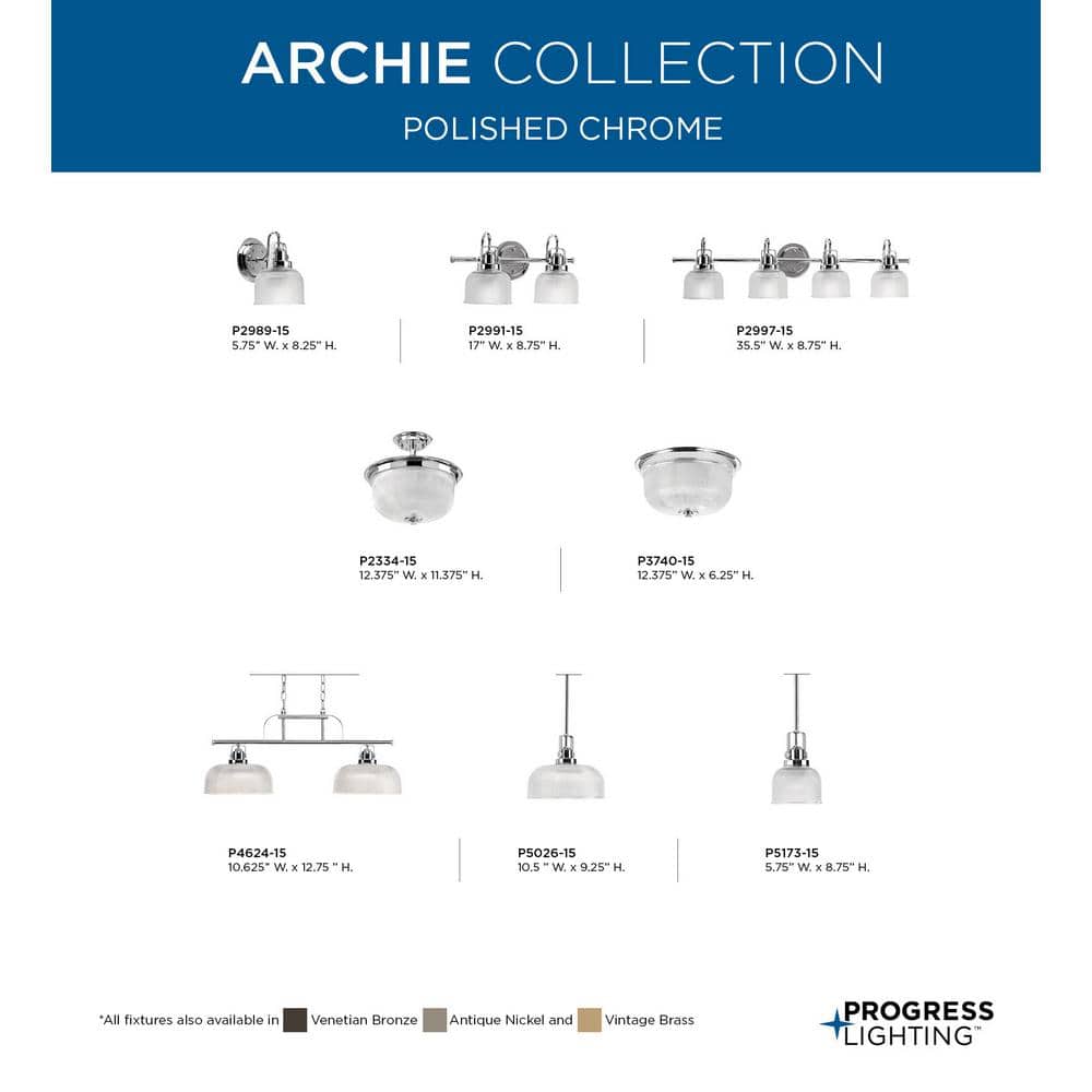 Archie Coastal Mini Pendant Light in Polished Chrome with Prismatic Glass