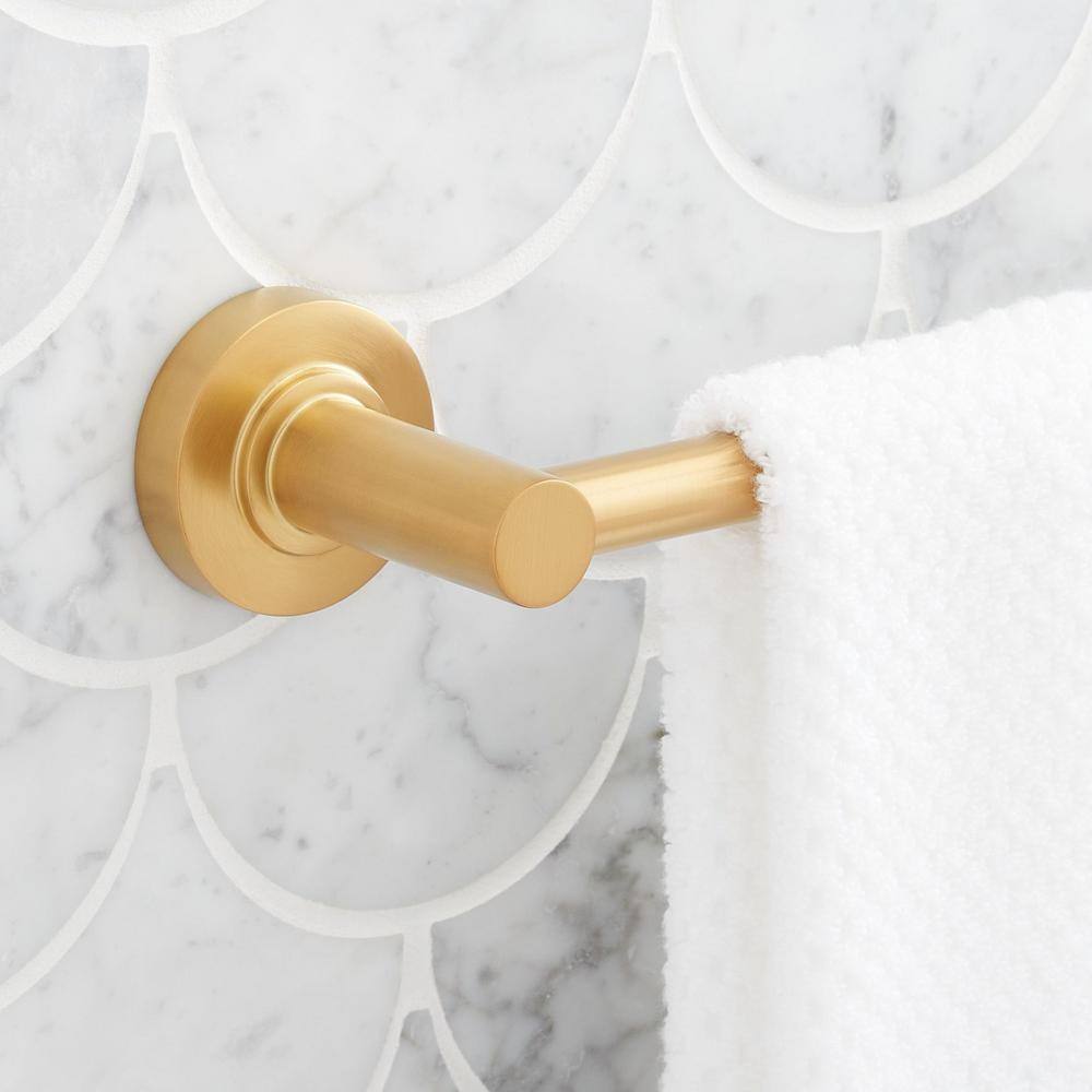 Lexia 26'' Brushed Gold Wall Mounted Towel Bar
