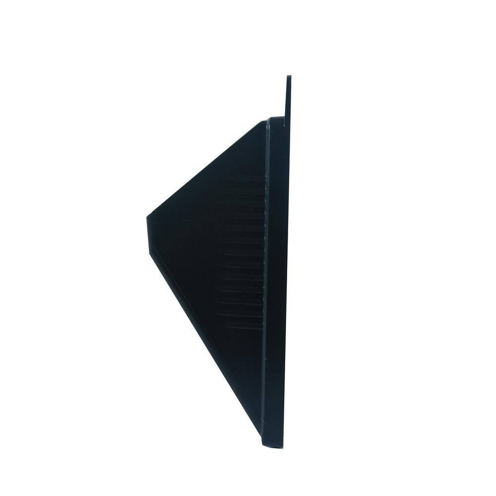 Black Solar Powered LED Motion Sensor Pathway Lights, 2-Pack