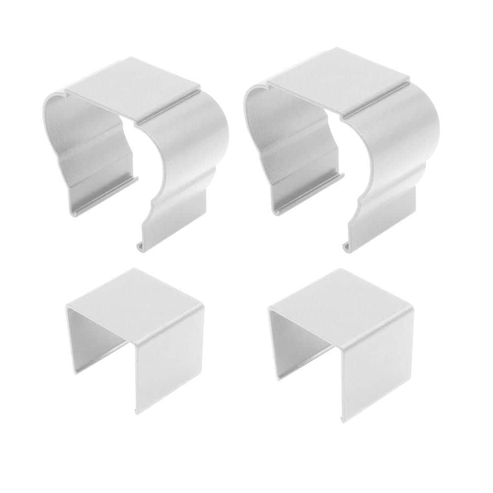 1.75 in. x 2.5 in. White Aluminum Deck Rail Cut Collar Kit price history on PriceWatchPro