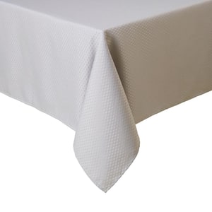McKenna 160 in. W x 60 in. L Gray Solid Polyester Tablecloth