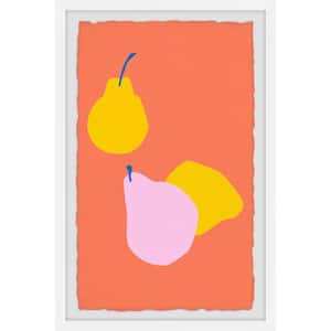 "Juicy Pears" by Marmont Hill Framed Food Art Print 24 in. x 16 in. .