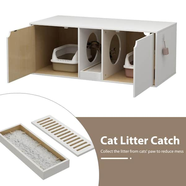 Diy end table cat best sale litter box