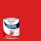 32 oz. Ultra Cover Gloss Apple Red General Purpose Paint