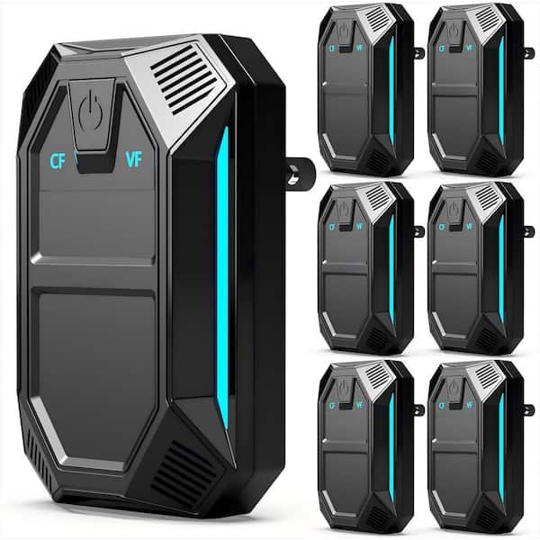 6-Pack Upgraded Version Ultrasonic Pest and Insect Repeller with 2 Mode Switching for for Biological Pest Control Trap