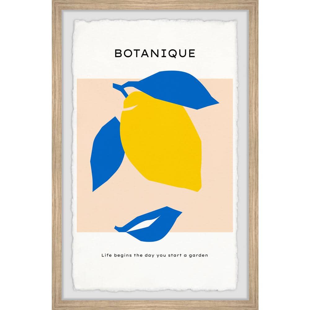 Botanique Garden by Marmont Hill Framed Food Art Print 18 in. x 12 in.