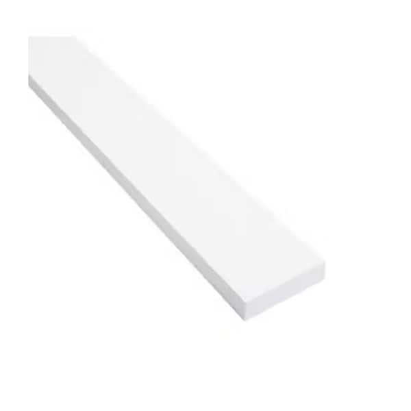 Unbranded Trim Board Primed Finger-Joint (Common: 1 in. x 4 in. x 12 ft.; Actual: .719 in. x 3.5 in. x 144 in.)