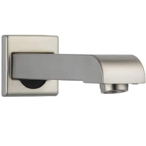 Arzo and Vero 7 in. Metal Non-Diverter Tub Spout in Stainless