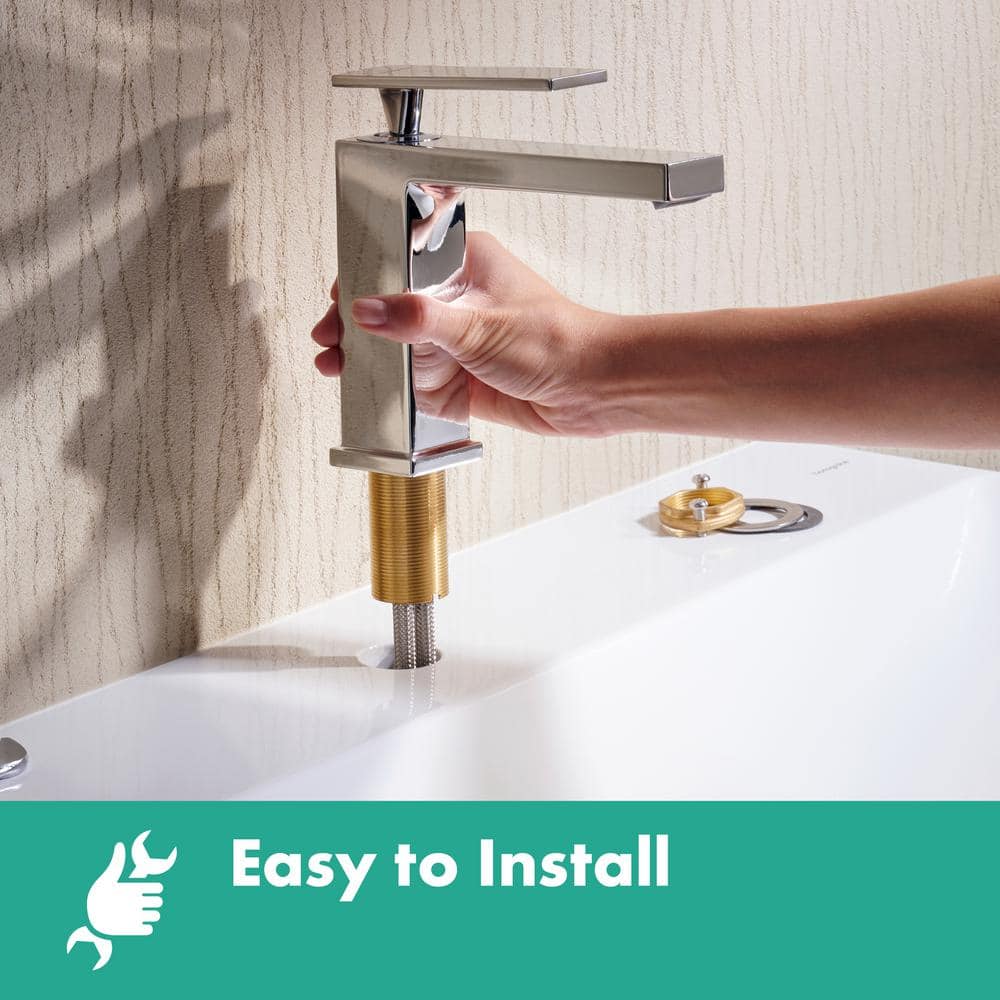 Tecturis E Polished Chrome Single-Handle Bathroom Faucet