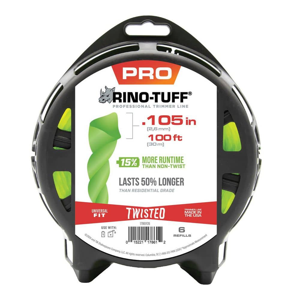 Rino-Tuff Universal Fit 0.105 in. x 100 ft. Pro Twisted Line for