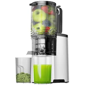 400-Watt Cold Press Juicer, 5.4 in. Wide Feed Chute Juice Extractor Machine for Whole Vegetables and Fruits