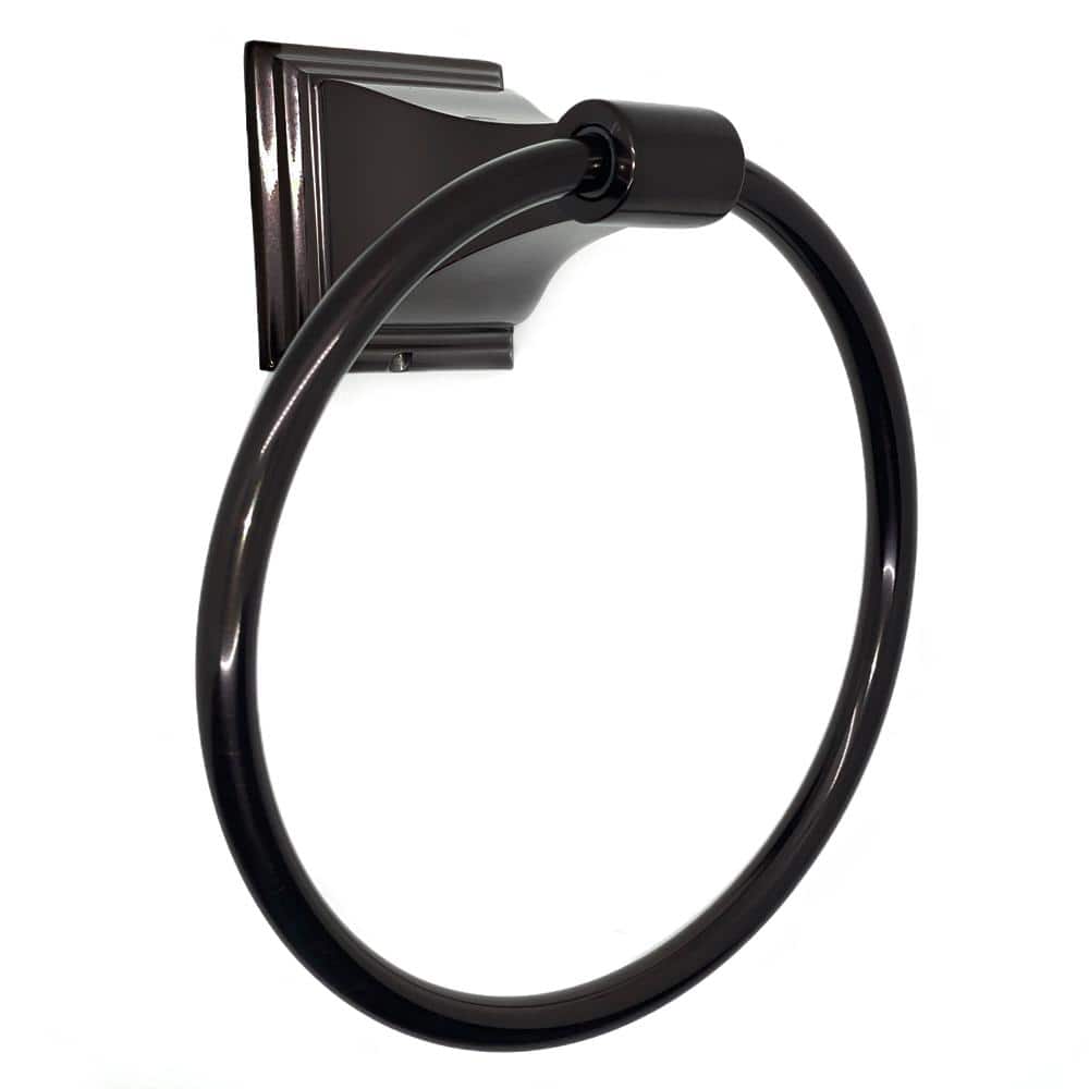 Leonard Collection Towel Ring in Oil Rubbed Bronze