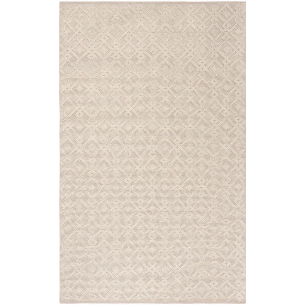 Vermont 6 ft. x 9 ft. Ivory Geometric Two-Tone Area Rug price history on PriceWatchPro