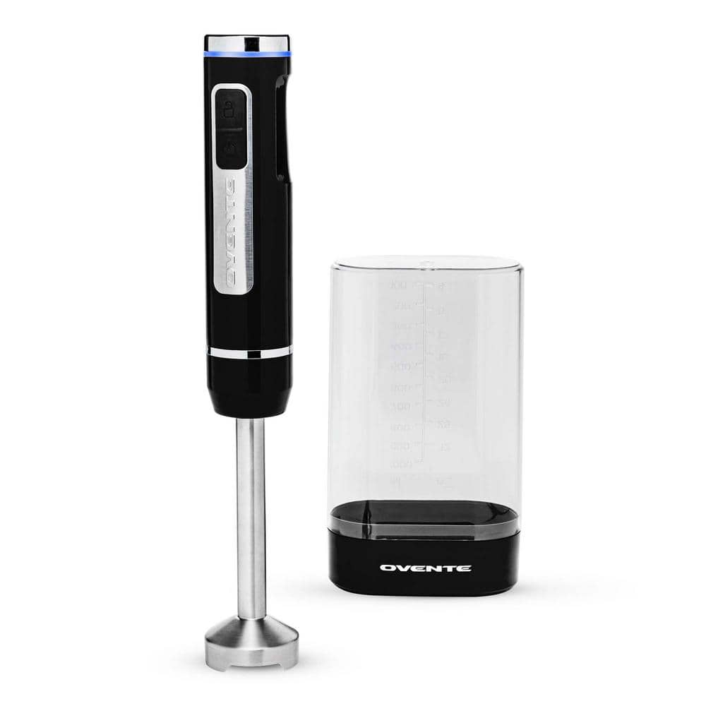 Emerson Blenders for Kitchen, Obabil Immersion Blender Handheld with Scale-Black, 500 Watt 8 Speed, Black