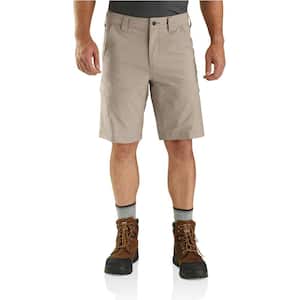 Mens's 36 in. Tan Nylon/Spandex BS3580 Force Relaxed Fit Lightweight Ripstop Short