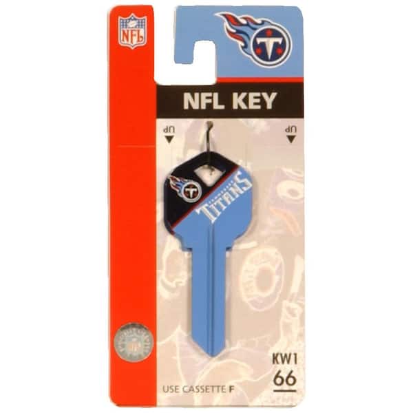 Hillman #66 NFL Tennessee Titans Key Blank