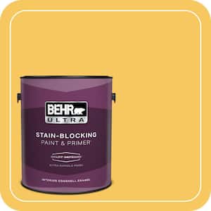 1 gal. #P280-5 Little Sun Dress Extra Durable Eggshell Enamel Interior Paint & Primer