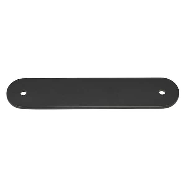GLIDERITE 4-3/4 in. Rounded Cabinet Backplate 3-3/4 in. Center to Center, 5343-96-MB