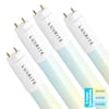 LUXRITE 18-Watt 4 Ft. Linear T8 LED Tube Light Bulb 3 Color Selectable ...