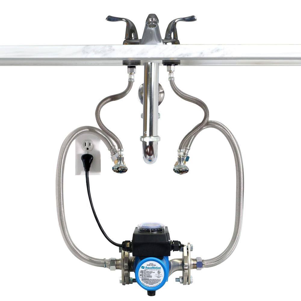AquaMotion Hot Water Recirculation System with Check Valve for 600 ft