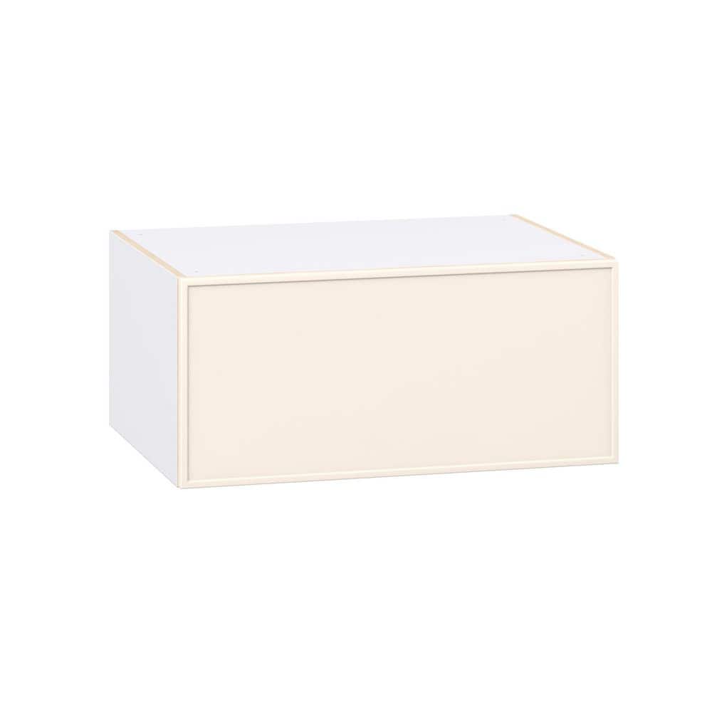 Fairview 33 in.Wx24 in.D x 15 in. H Assembled Slim Shaker Wall Bridge Kitchen Cabinet in Washed Linen with Lift Up Door price history on PriceWatchPro