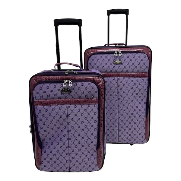 American Flyer AF Signature 4-Piece Luggage Set - light purple