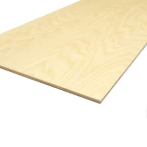 1/4 in. x 12 in. x 2 ft. Birch Wood Plywood Project Panel (Actual: 0.236 in. x 11.875 in. x 23.875 in.)