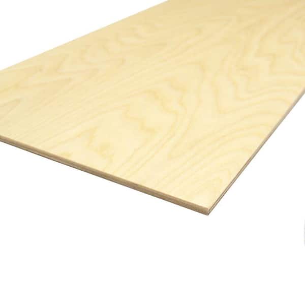 Builder's Choice 1/4 in. x 12 in. x 2 ft. Birch Wood Plywood Project Panel (Actual: 0.236 in. x 11.875 in. x 23.875 in.)
