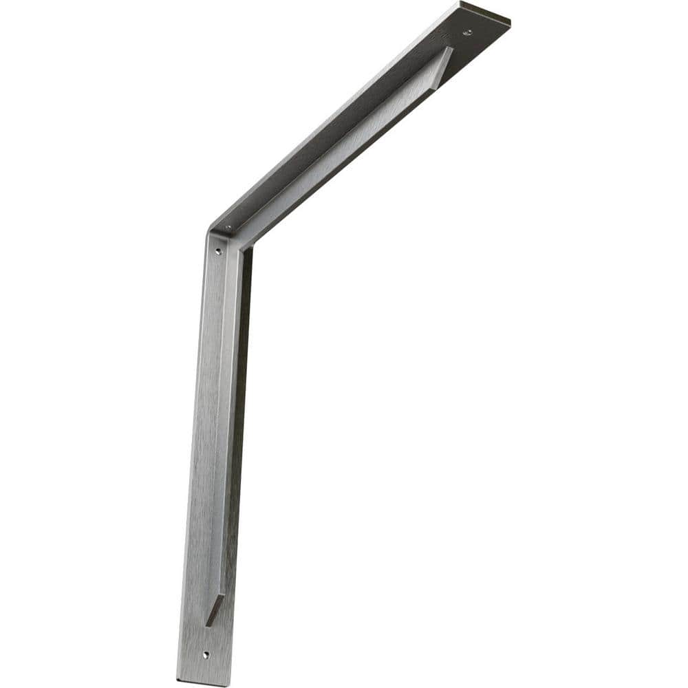 18 in. x 2 in. x 18 in. Stainless Steel Unfinished Metal Stockport Bracket price history on PriceWatchPro